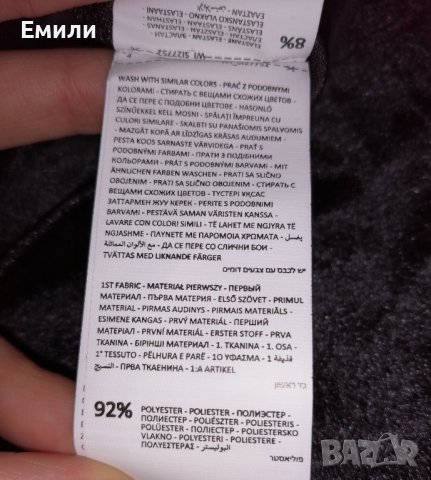 Нова къса дамска еластична кадифена рокля в черен цвят р-р S, M, L, снимка 17 - Рокли - 43931544