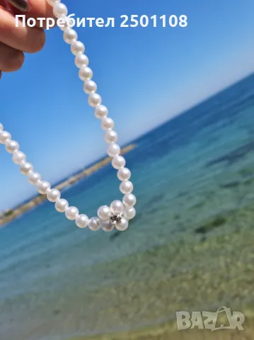 Перлени колиета/Ръчна изработка, снимка 5 - Колиета, медальони, синджири - 49983953