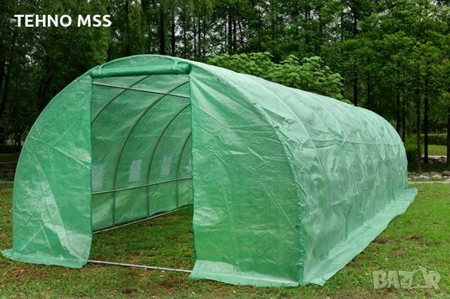 Оранжерия за зеленчуци 3 x 8 x 2 + Подарък напоителна система + Конец за връзване + К-кт за разсад, снимка 2 - Оранжерии - 50570918