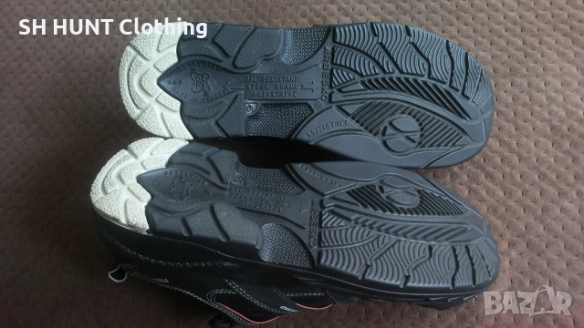 ARBESKO Leather Work Safetu Shoes размер EUR 45 работни обувки с бомбе естествена кожа WS1-37, снимка 12 - Други - 51991888