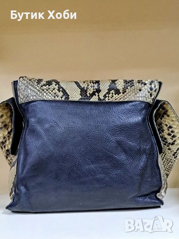 Голяма чанта от питон, снимка 2 - Чанти - 40337451