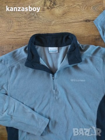 Columbia Men's Hart Mountain II Half Zip - страхотна мъжка блуза УГОЛЕМЕНА, снимка 9 - Спортни дрехи, екипи - 39164342