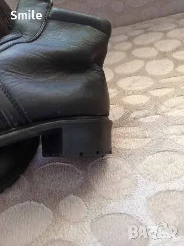 дамски боти, номер 37, естествена кожа, снимка 2 - Дамски боти - 47479559