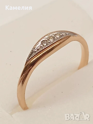 Руско злато , снимка 2 - Пръстени - 53211704