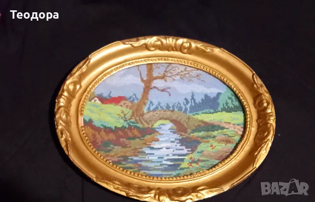 Гоблен с винтидж рамка