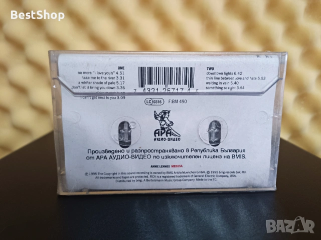 Annie Lennox - Medusa, снимка 2 - Аудио касети - 53339352