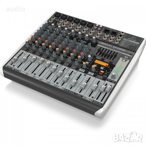 Миксер Behringer XENYX QX 1222 USB, снимка 3 - Ресийвъри, усилватели, смесителни пултове - 30479065