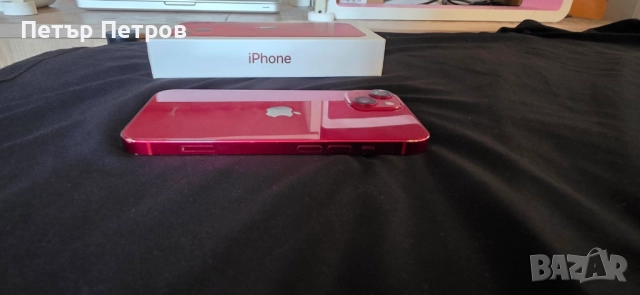 iPhone 13 Red 512GB 83% battery ПЪЛЕН КОМПЛЕКТ-ТОП СЪСТОЯНИЕ!, снимка 6 - Apple iPhone - 52750482