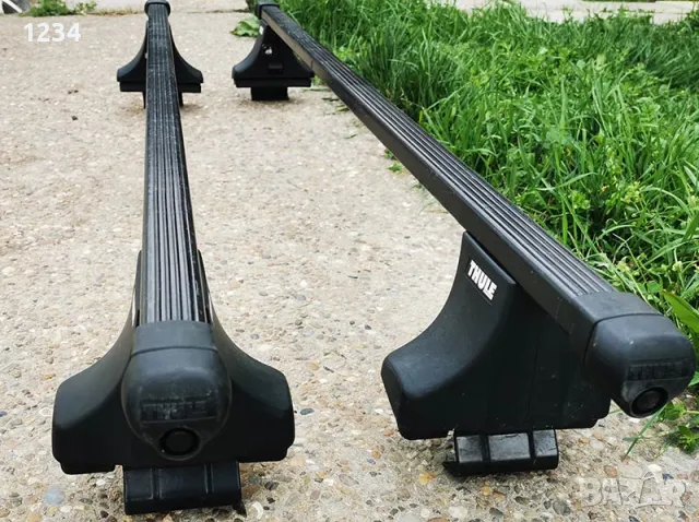 Багажник напречни греди THULE рейки за Audi A4 седан и Seat EXEO, снимка 2 - Аксесоари и консумативи - 49703389