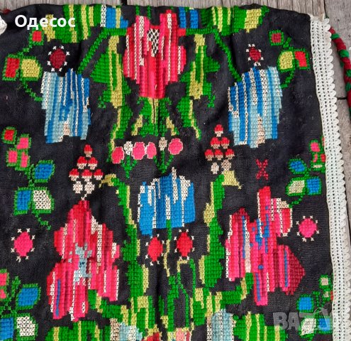 Автентична престилка за носия с. Кипра,Варненско, снимка 4 - Антикварни и старинни предмети - 40241067