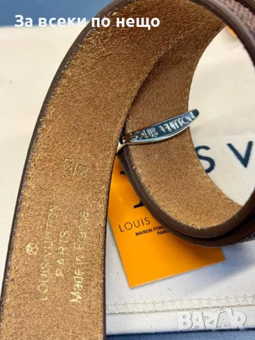 Louis Vuitton Колан Естествена Кожа Луис Витон Код D2074, снимка 10 - Колани - 49405553
