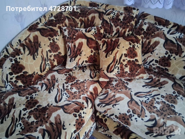 Разтегателен ъглов диван, снимка 3 - Дивани и мека мебел - 53360482