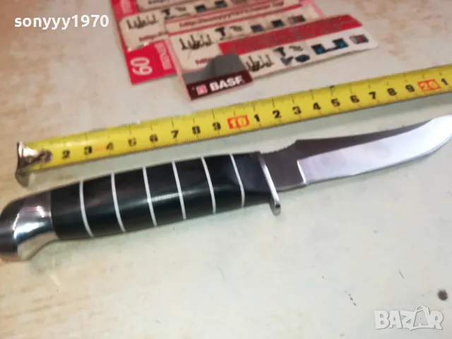 ВОЛК-СТАЛЬ 65Х13-РУСКИ НОЖ 1403251723, снимка 9 - Ножове - 49496019