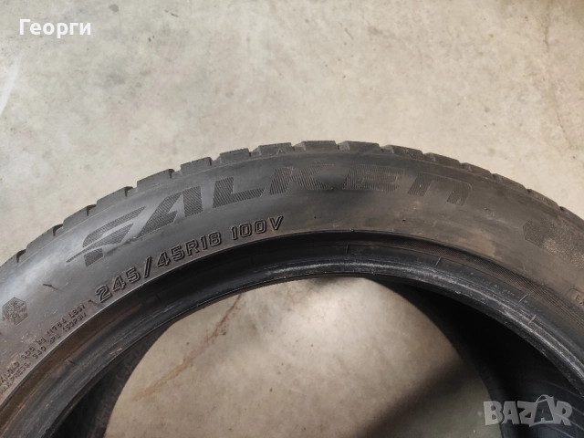 2бр.зимни гуми 245/45/18 Falken, снимка 5 - Гуми и джанти - 52754512