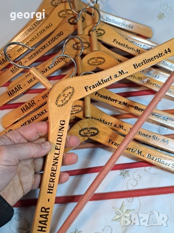 луксозни немски дървени винтидж закачалки за гардероб 33/2