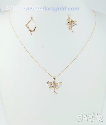 ДАМСКИ ЗЛАТНИ КОЛИЕТА 14К, снимка 12 - Колиета, медальони, синджири - 18446443