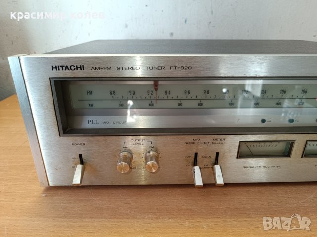 тунер "HITACHI FT-920", снимка 4 - Ресийвъри, усилватели, смесителни пултове - 44003828