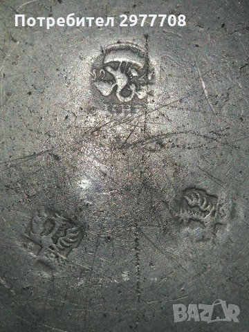 Калаени барокови чинии 1765/1802, снимка 4 - Антикварни и старинни предмети - 32910236