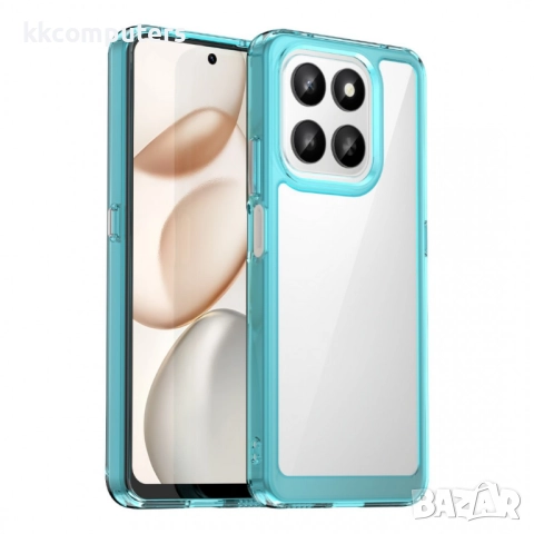 Удароустойчив Калъф (TPU + Акрил) за Honor X7d / 400 Smart- Airbag технология, вкл. Протектор, 4 Цвя