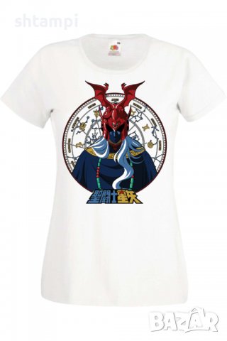 Дамска тениска _Saint Seiya Knights of the Zodiac Pope Ares,Анимация,игра,Празник,Повод., снимка 3 - Тениски - 38074420