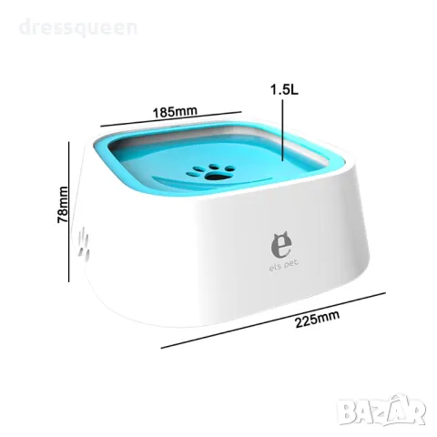 4412 Купичка за вода ELS PET с плаваща дъска, снимка 4 - Други стоки за животни - 48877544