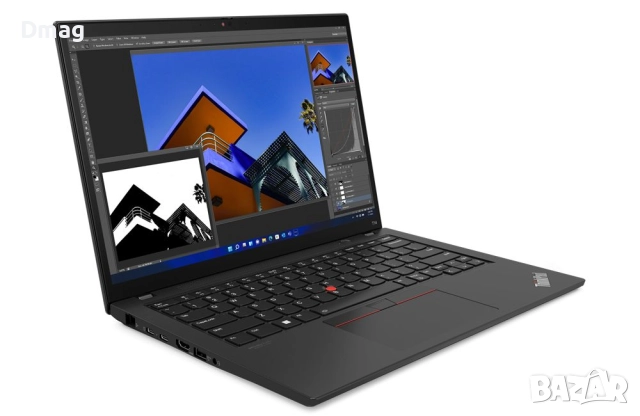 14" тъч ThinkPad T14 / Ryzen 5 PRO 7540U/16GB DDR5/ 512GB SSD/Win11Pro, снимка 3 - Лаптопи за работа - 52477791