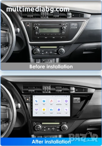 Toyota Auris 2013 - 2016 Мултимедия Навигация Android, снимка 2 - Аксесоари и консумативи - 51114564