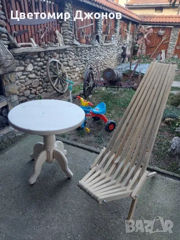 Маса от дърво (кръгла маса), снимка 2 - Маси - 48264129