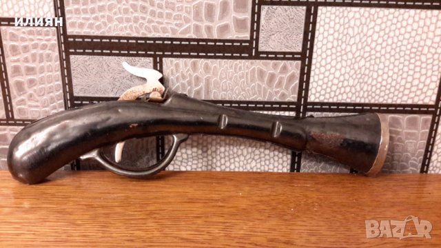 Тенекиена играчка пистолет има забележки , снимка 7 - Колекции - 43061518