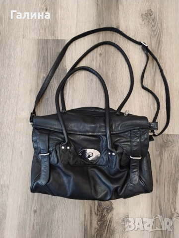 Vera Pelle чанта от естествена кожа, снимка 3 - Чанти - 52801724