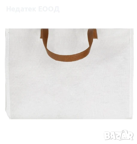 Дамска чанта, Бял, 40x11.5x30см., снимка 3 - Чанти - 50734529