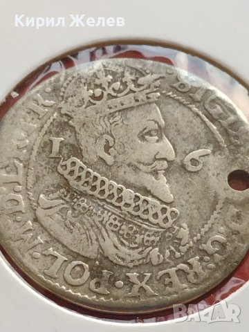Сребърна монета Орт 1624г. Сигизмунд трети Данциг за КОЛЕКЦИОНЕРИ 13715, снимка 8 - Нумизматика и бонистика - 42987175