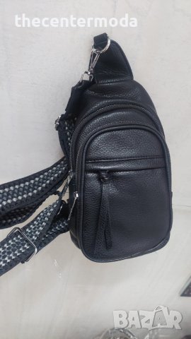Мъжка черна чанта с платова дръжка, снимка 2 - Чанти - 43851839