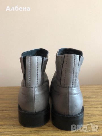 Дамски боти естествена кожа Bianco, снимка 4 - Дамски боти - 26707574