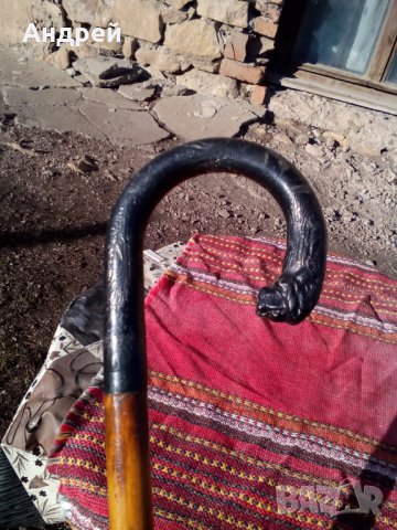 Старинен бастун #3, снимка 3 - Антикварни и старинни предмети - 27836950