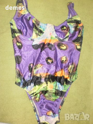  Дамски цял бански М 38, нов, снимка 2 - Бански костюми - 33646344