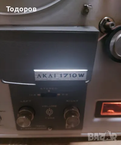 Akai 1710W стерео ролков магнeтофон, снимка 2 - Декове - 48837695