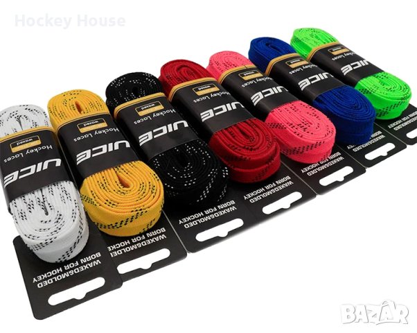 Връзки за хокей кънки с вакса 