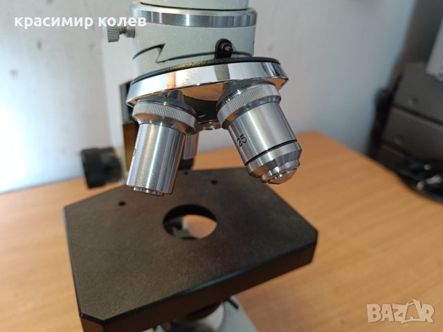 микроскоп "BRESSER ERUDIT", снимка 4 - Медицинска апаратура - 44031795