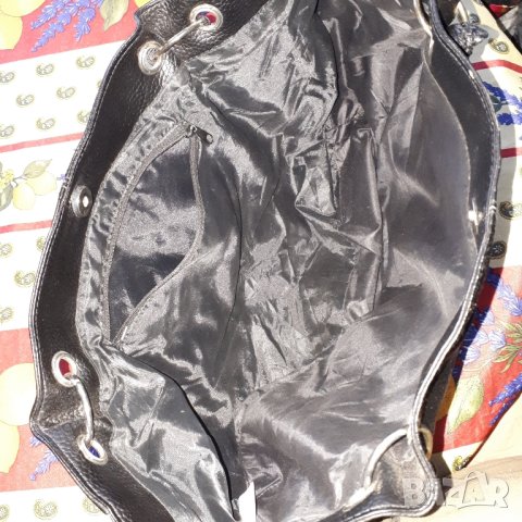 Голяма чанта естествена кожа , снимка 4 - Чанти - 40535649