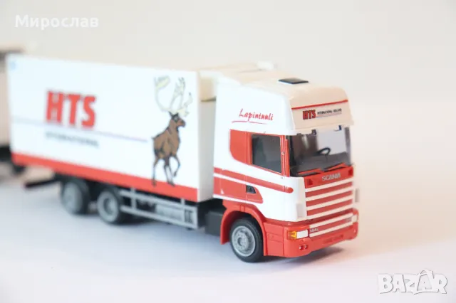 AMW 1:87 H0 SCANIA THERMO KING ХЛАДИЛЕН КАМИОН TIR МОДЕЛ, снимка 7 - Колекции - 50163488