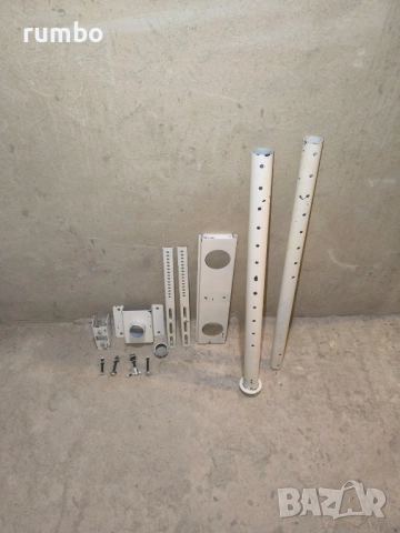 Таванна стойка за LED TV 32"-70" нова, бяла, снимка 4 - Стойки, 3D очила, аксесоари - 51537309