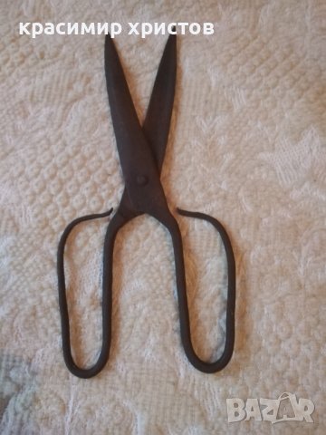 Много стара ножица, снимка 4 - Антикварни и старинни предмети - 43306697