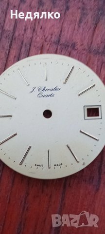 Винтидж швейцарски циферблат,J.Chevalier, снимка 3 - Антикварни и старинни предмети - 43557873