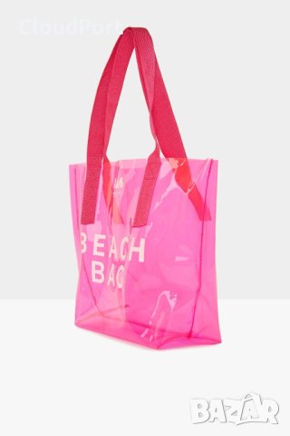 Дамска плажна чанта, Розов, One Size, BAGMORI, снимка 3 - Чанти - 40276059