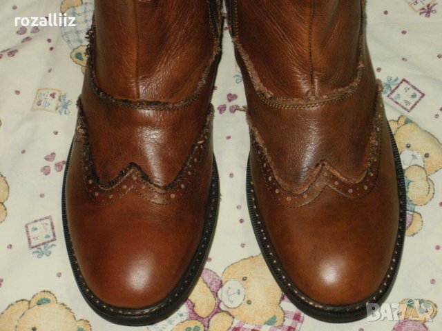 BLEND и SELECTED HOMME мъжки нови естествена кожа 42, снимка 3 - Мъжки боти - 43583881