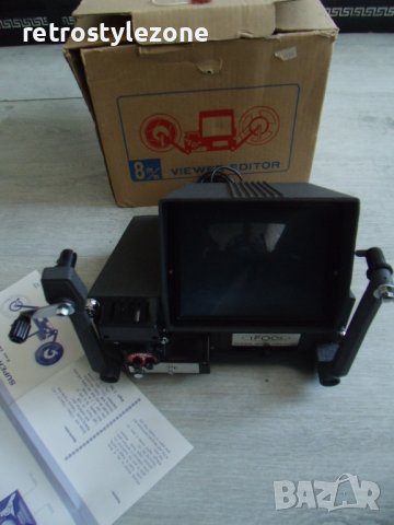 № 7355 стара японска киномашина  IFOCO  VIEWER EDITOR за преглед на 8 мм. киноленти  
