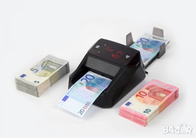 MONIRON автоматичен валутен детектор, тестер за банкноти, сертифициран, Германия, снимка 5 - Друга електроника - 32674053