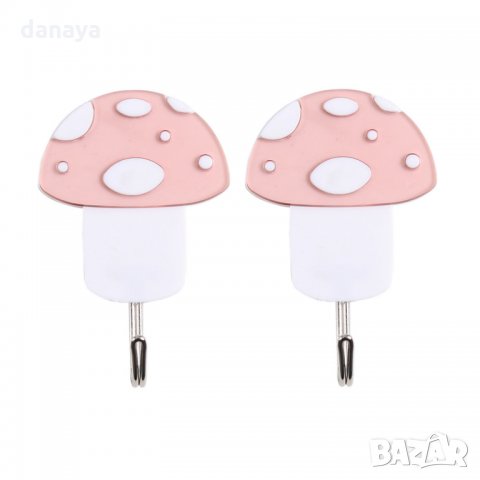 1848 Комплект самозалепващи закачалки Гъбки, 2 броя