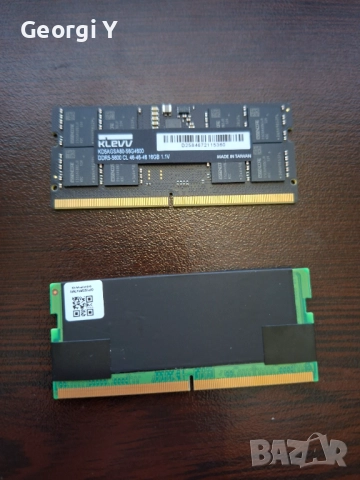 32GB (2x16GB) DDR5 5600 SODIMM (лаптоп), снимка 2 - RAM памет - 52986255